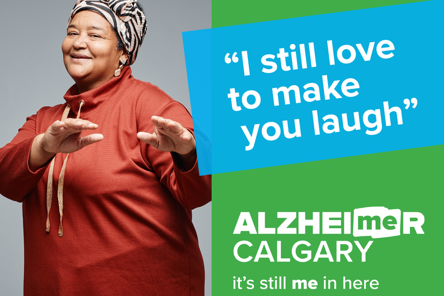 It's still me campaign that reads, I still love to make you laugh
