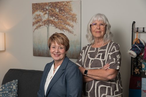 Barb Ferguson and Lois Wozney 2026