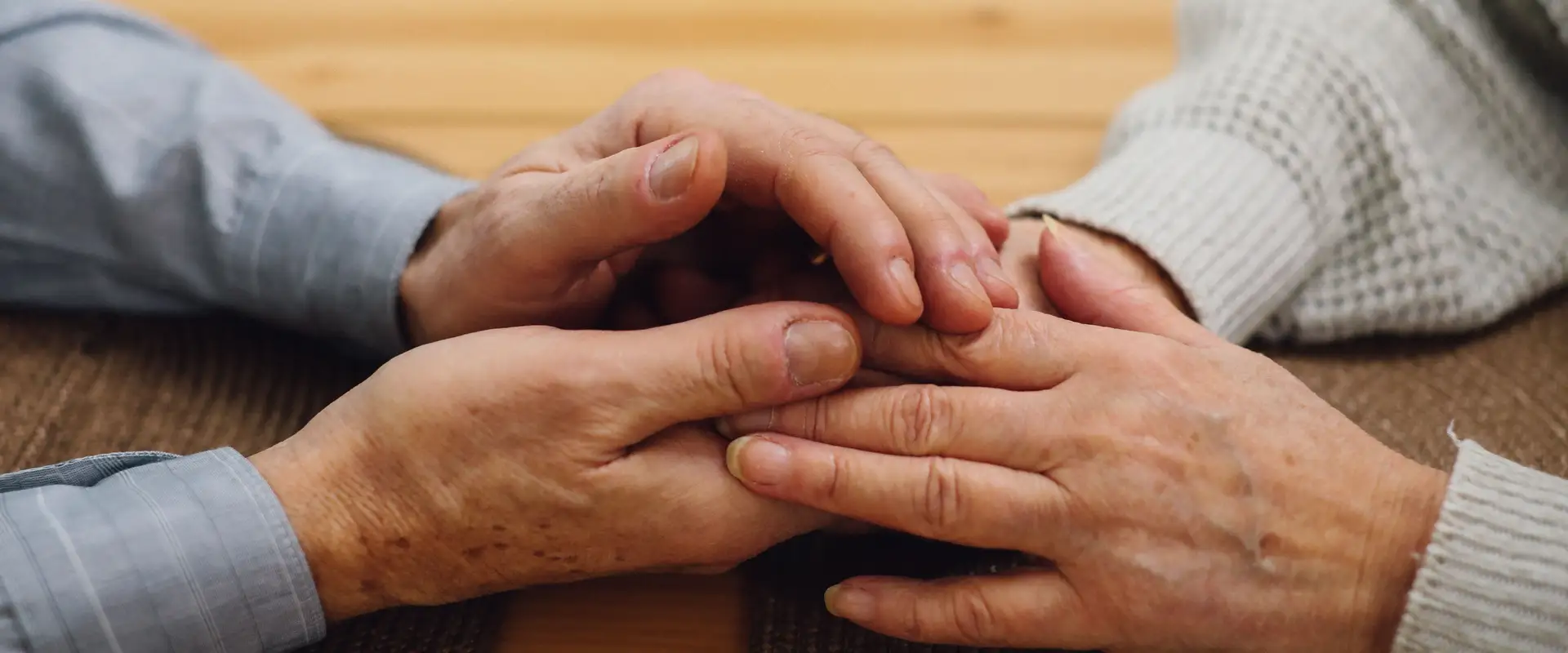 Holding hands