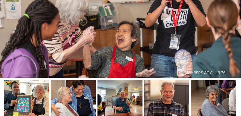 Club 36 Members having fun