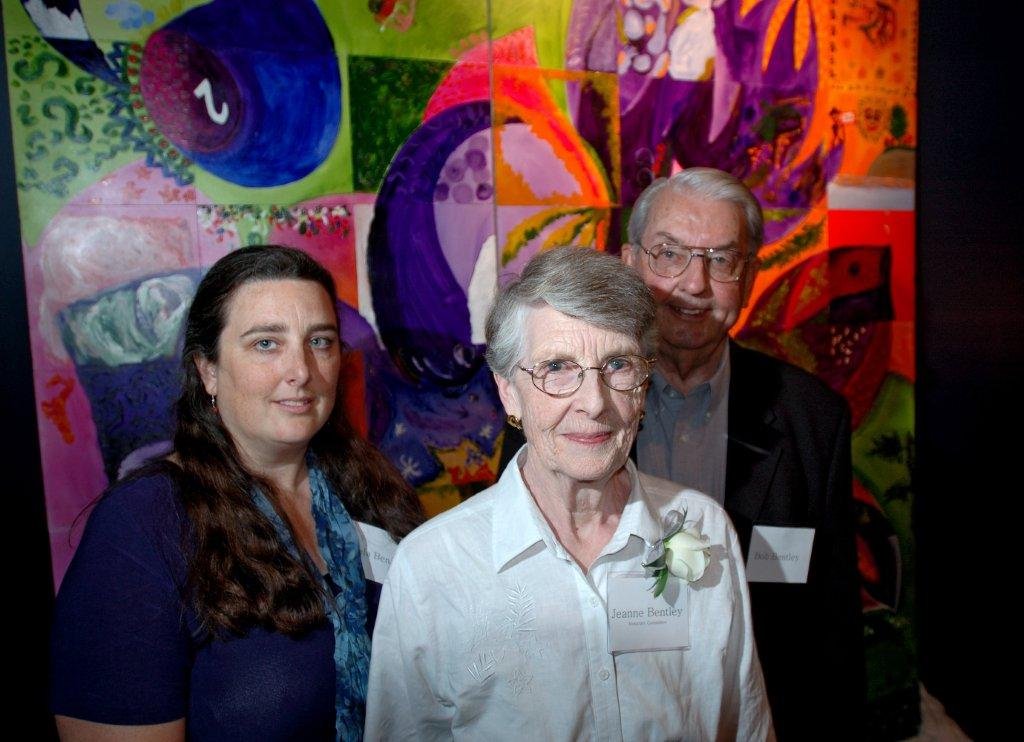 Jeanne Bentley, husband Bob and daughter Pam