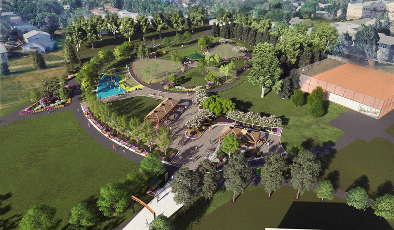 Martin Family Legacy Garden Rendering