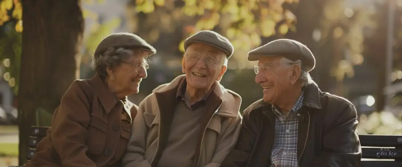 A Group of Friends Talking With Positive Body Language