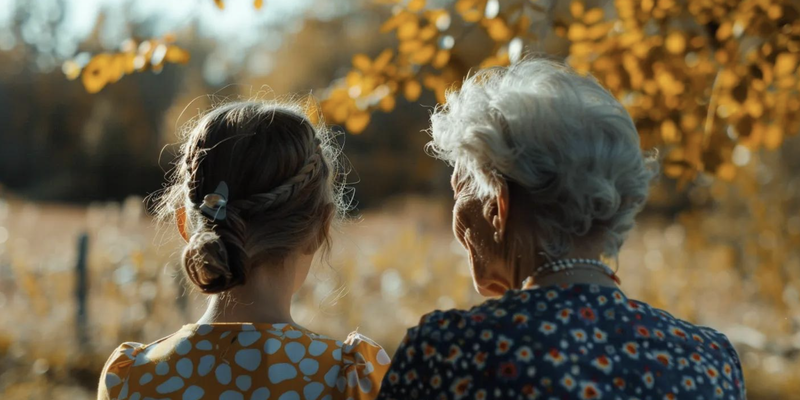 Two Women Talking About Alzheimers