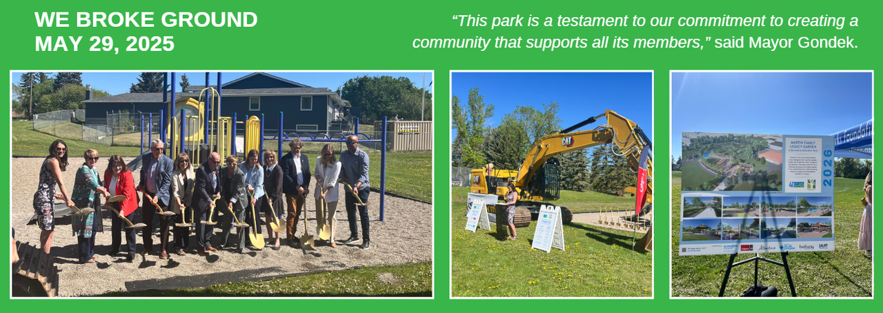 Dementia Inclusive Park Groundbreaking